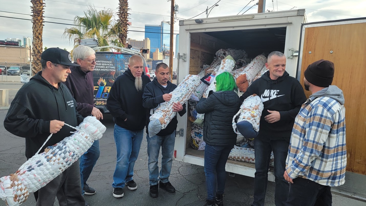 Mobile Aid: Using Rental Vans to Bring Assistance to the Homeless