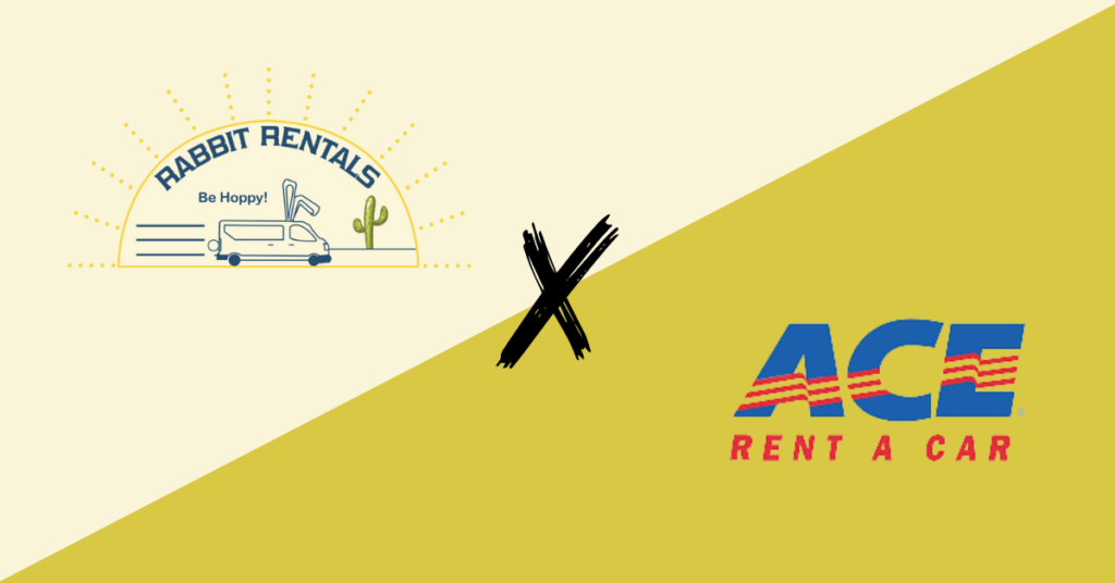Rabbit Rentals x ACE RentaCar at the Provo Airport Rabbit Rentals