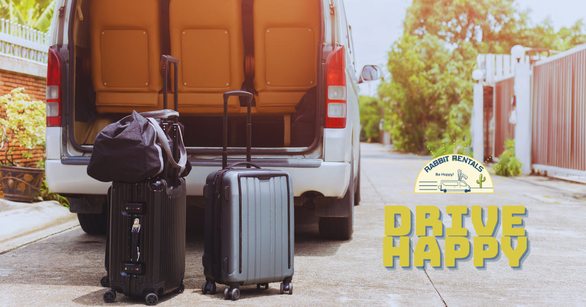 drive happy with rabbit rentals